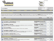 Tablet Screenshot of forum.depaddock.eu